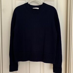 Everlane The Boxy Sweater in Everyday Cotton